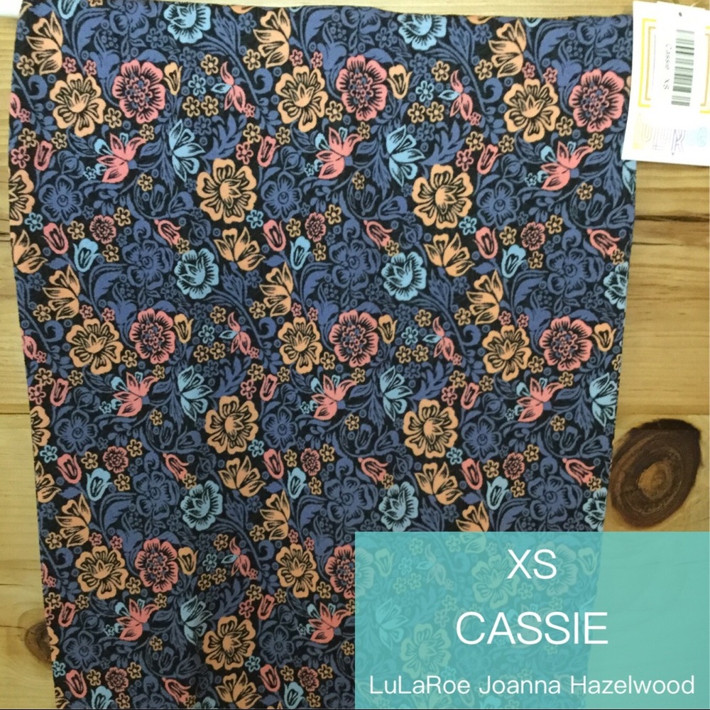 NWT XS LuLaRoe Cassie Skirt
